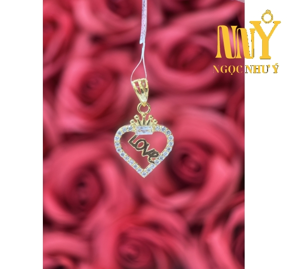 Mặt trái tim chữ love NNY